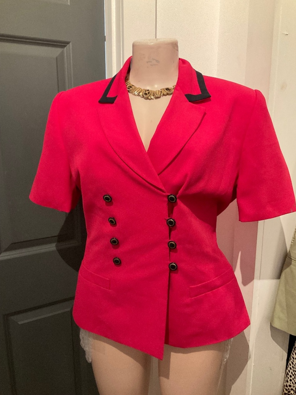 Le suit size 10 vintage blazer
